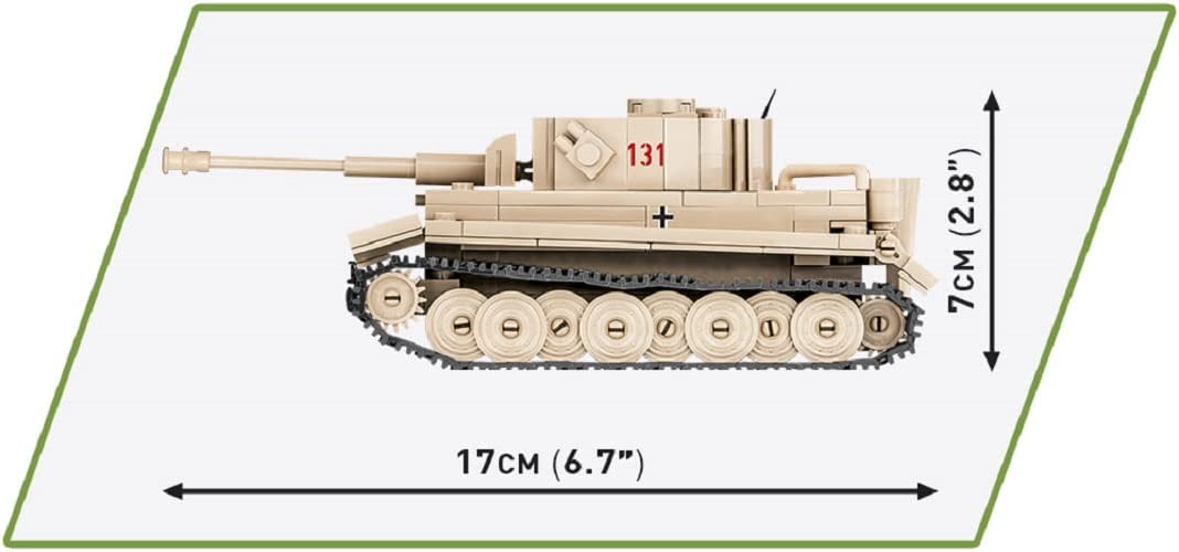 COBI Historical Collection Panzer VI Tiger "131" Tank