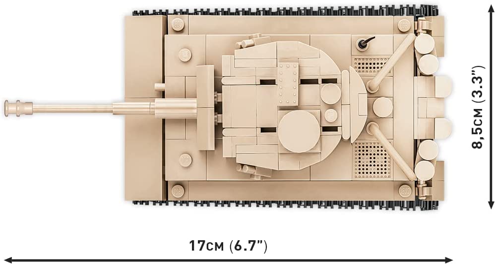 COBI Historical Collection Panzer VI Tiger "131" Tank