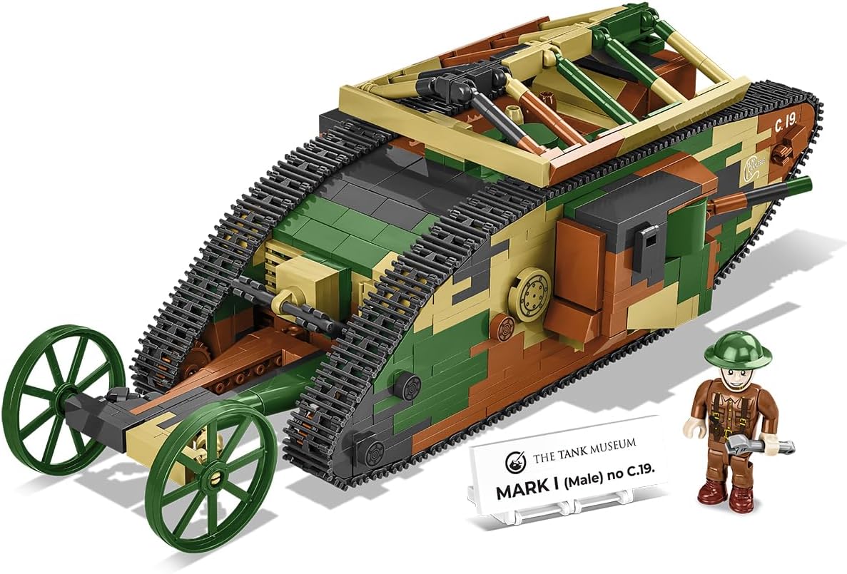 COBI Historical Collection Great War THE TANK MUSEUM MARK I (Male) No. C.19.