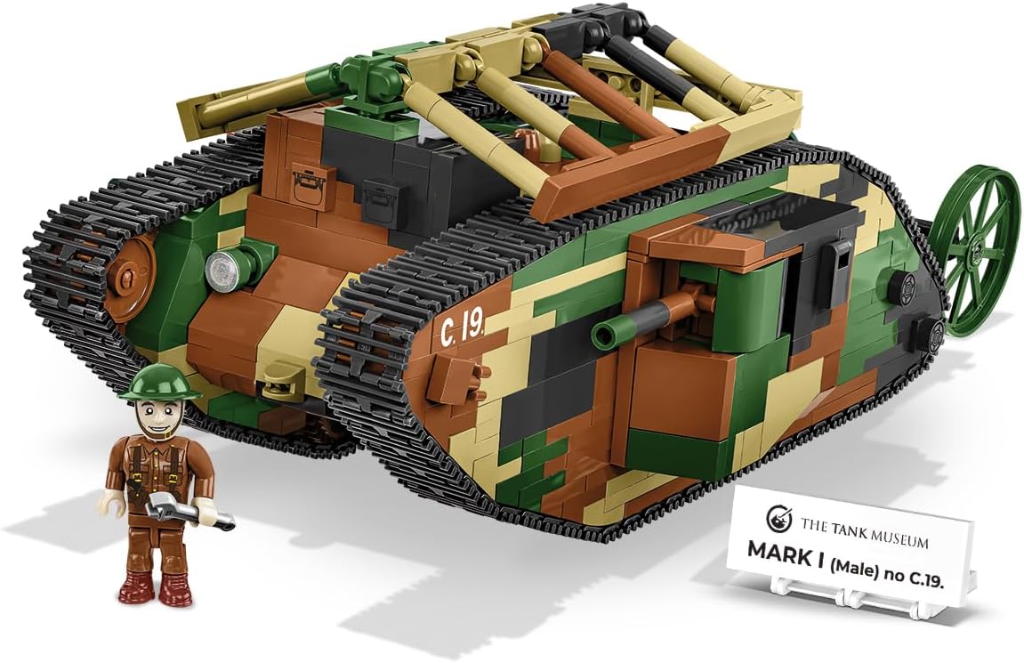 COBI Historical Collection Great War THE TANK MUSEUM MARK I (Male) No. C.19.