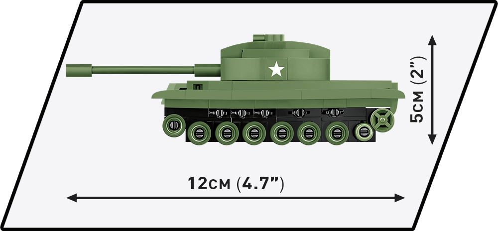 COBI Armed Forces Patton M48 Tank