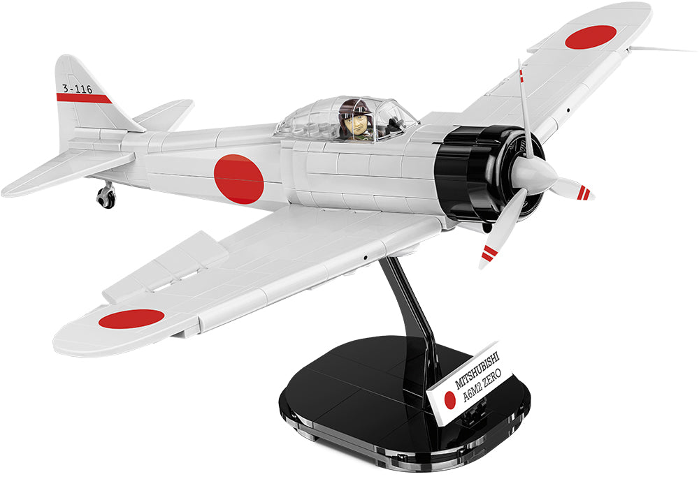 COBI Historical Collection World War II Mitsubishi A6M2 "ZERO-SEN" Plane
