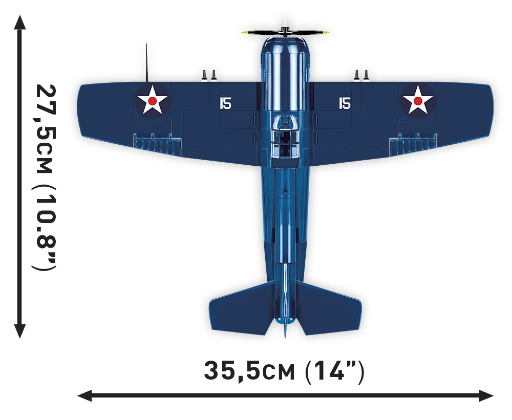 COBI Historical Collection World War II F4F WILDCAT Plane
