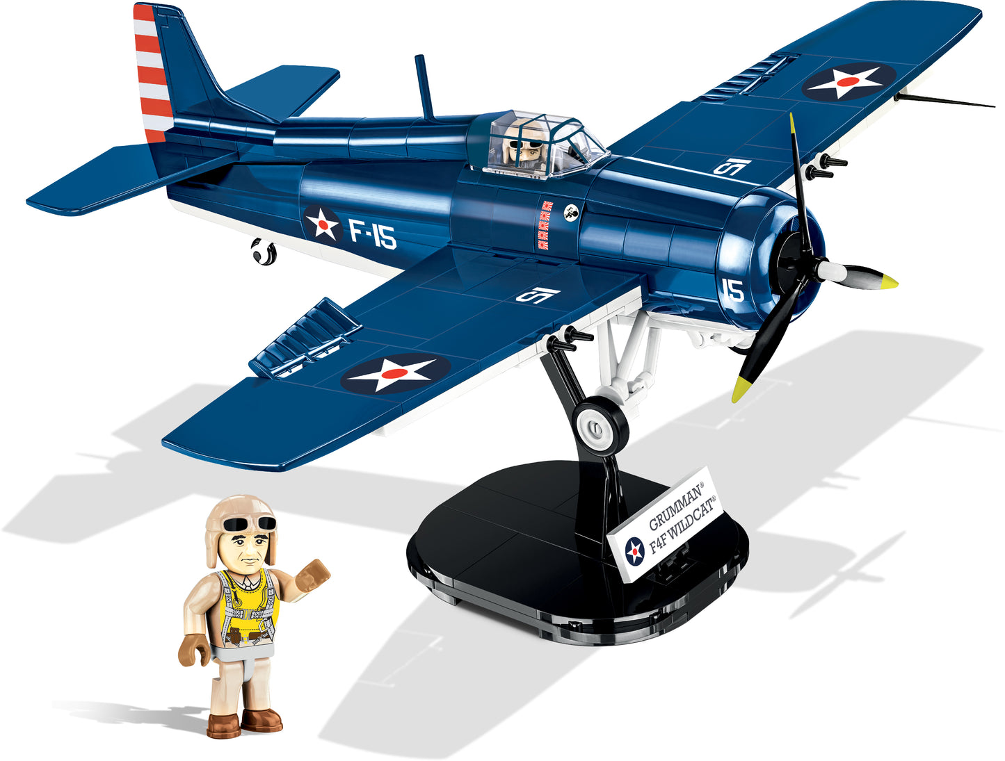COBI Historical Collection World War II F4F WILDCAT Plane
