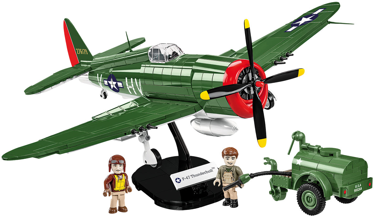 COBI Historical Collection WWII P-47 Thunderbolt™ & Tank Trailer EXECUTIVE EDITION