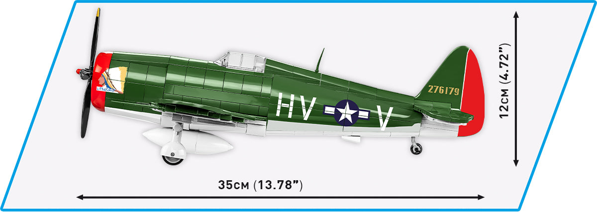 COBI Historical Collection WWII P-47 Thunderbolt™ & Tank Trailer EXECUTIVE EDITION