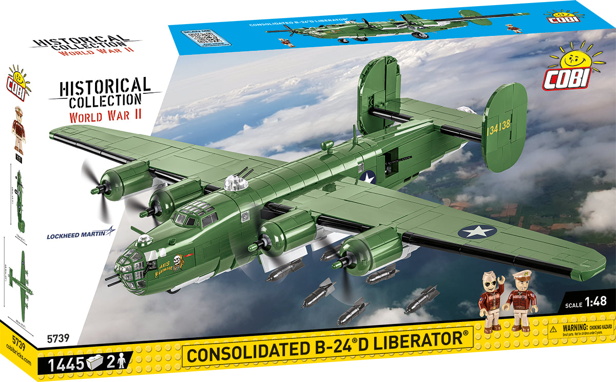 COBI Historical Collection WWII CONSOLIDATED B-24®D LIBERATOR® Plane