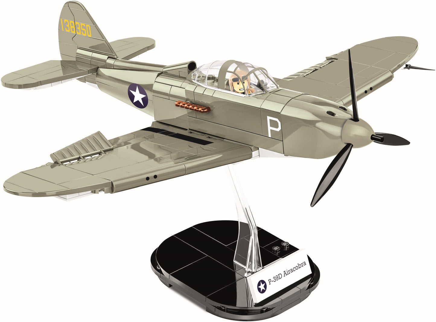 COBI Historical Collection WWII BELL® P-39D AIRACOBRA® Aircraft