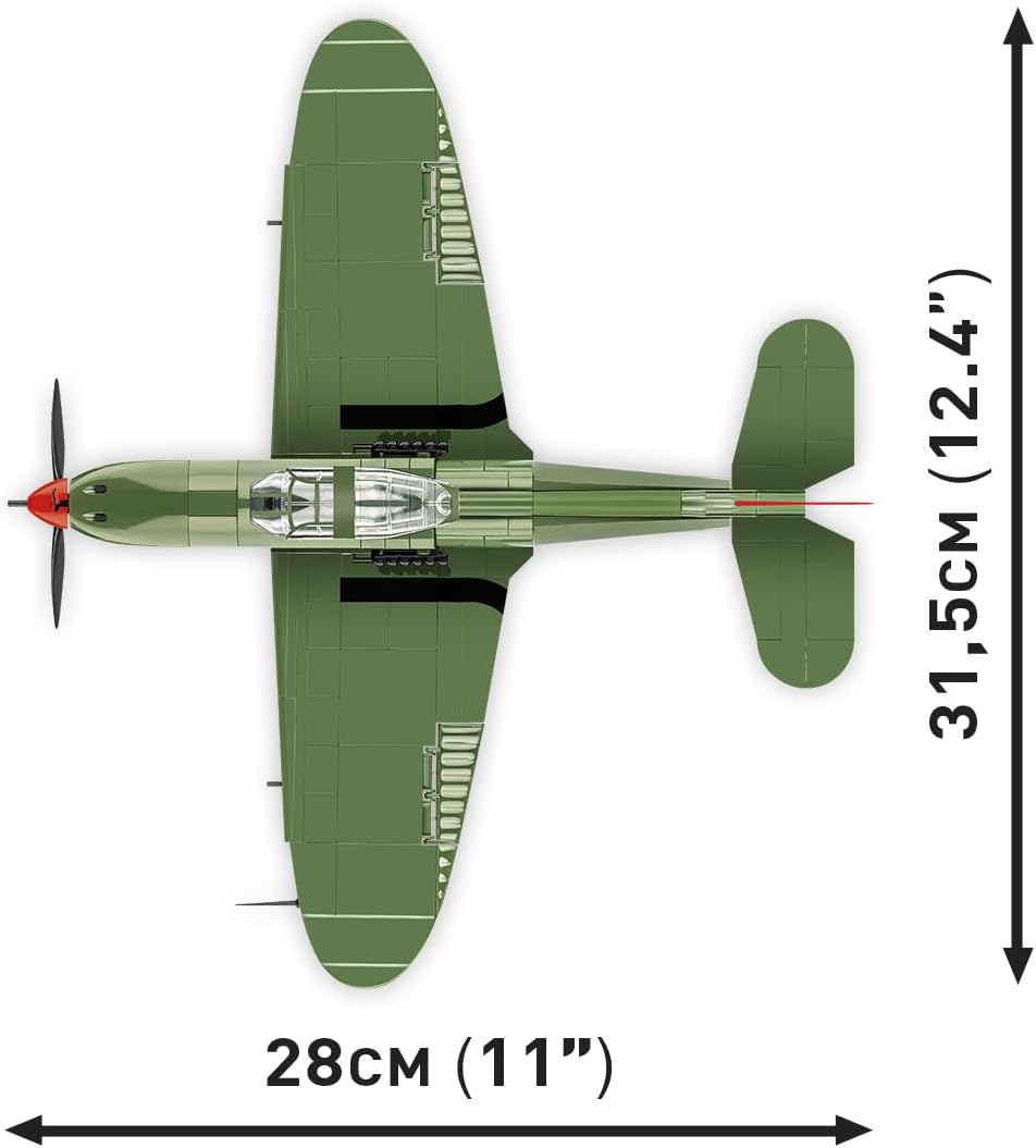 COBI Historical Collection WWII BELL® P-39Q AIRACOBRA® Aircraft
