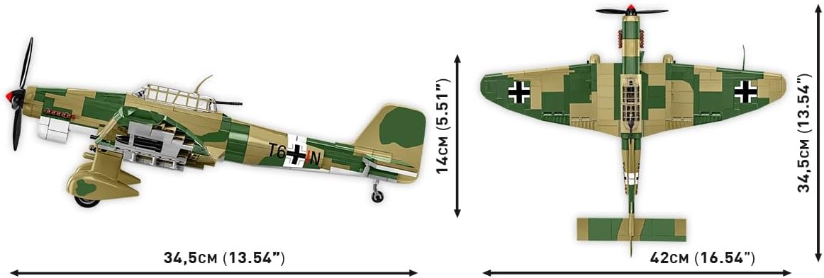 COBI Historical Collection WWII JUNKERS JU 87 B-2 Plane