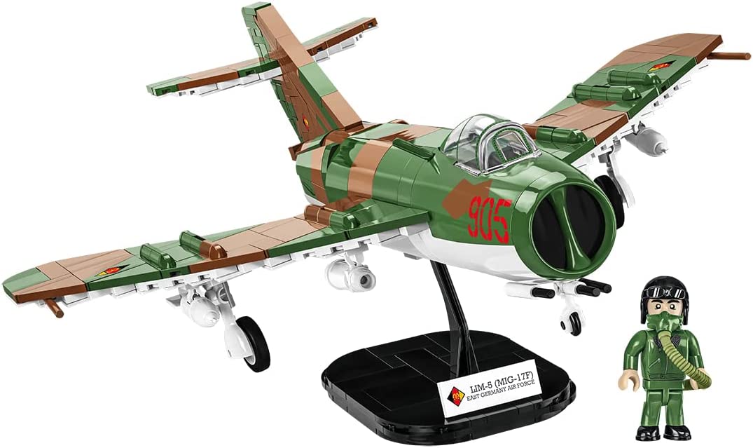 COBI Historical Collection Cold War LIM-5 (MIG-17F) East Germany Air Force Plane