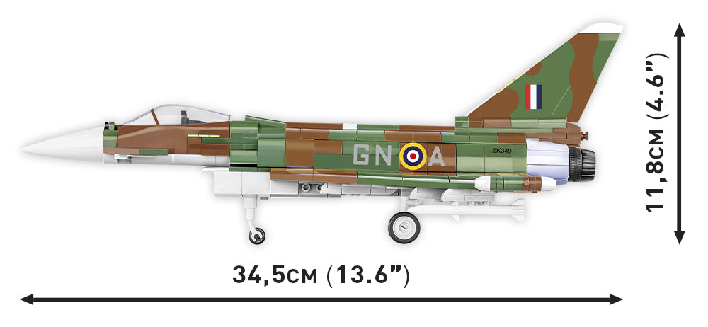 COBI Armed Forces Eurofighter Typhoon FGR4 Aircraft
