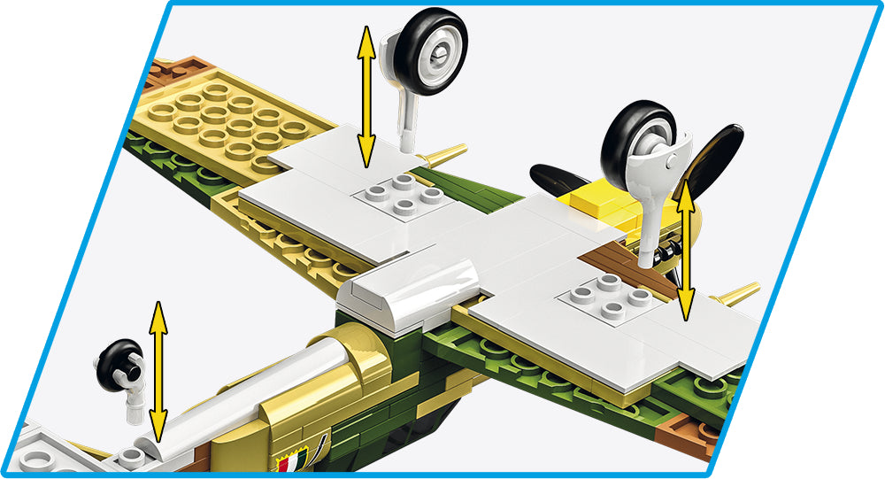 COBI Historical Collection WWII FIAT G.55 Centauro Vehicle