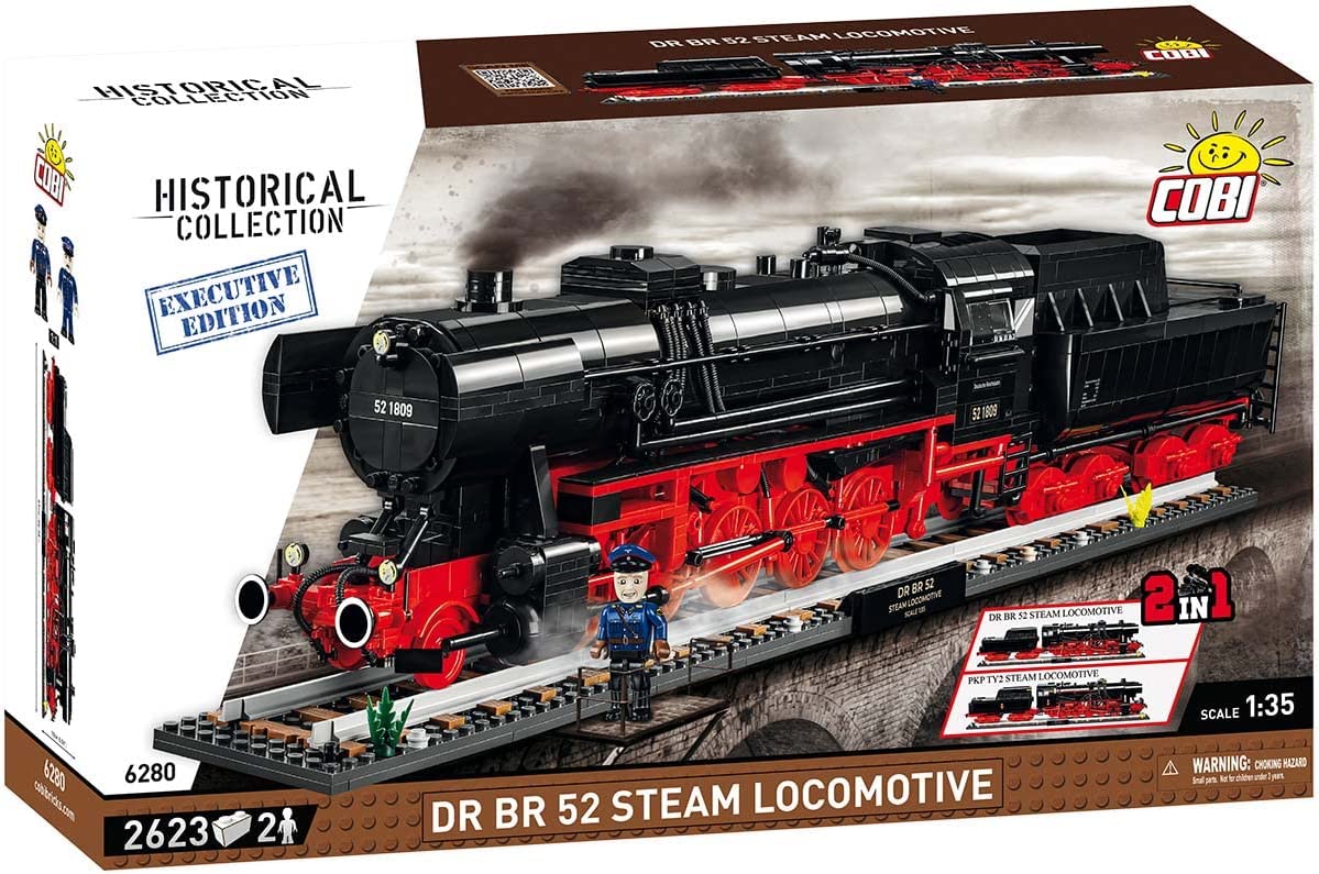 COBI Historical Collection DR BR 52 Steam Locomotive EXECUTIVE EDITION