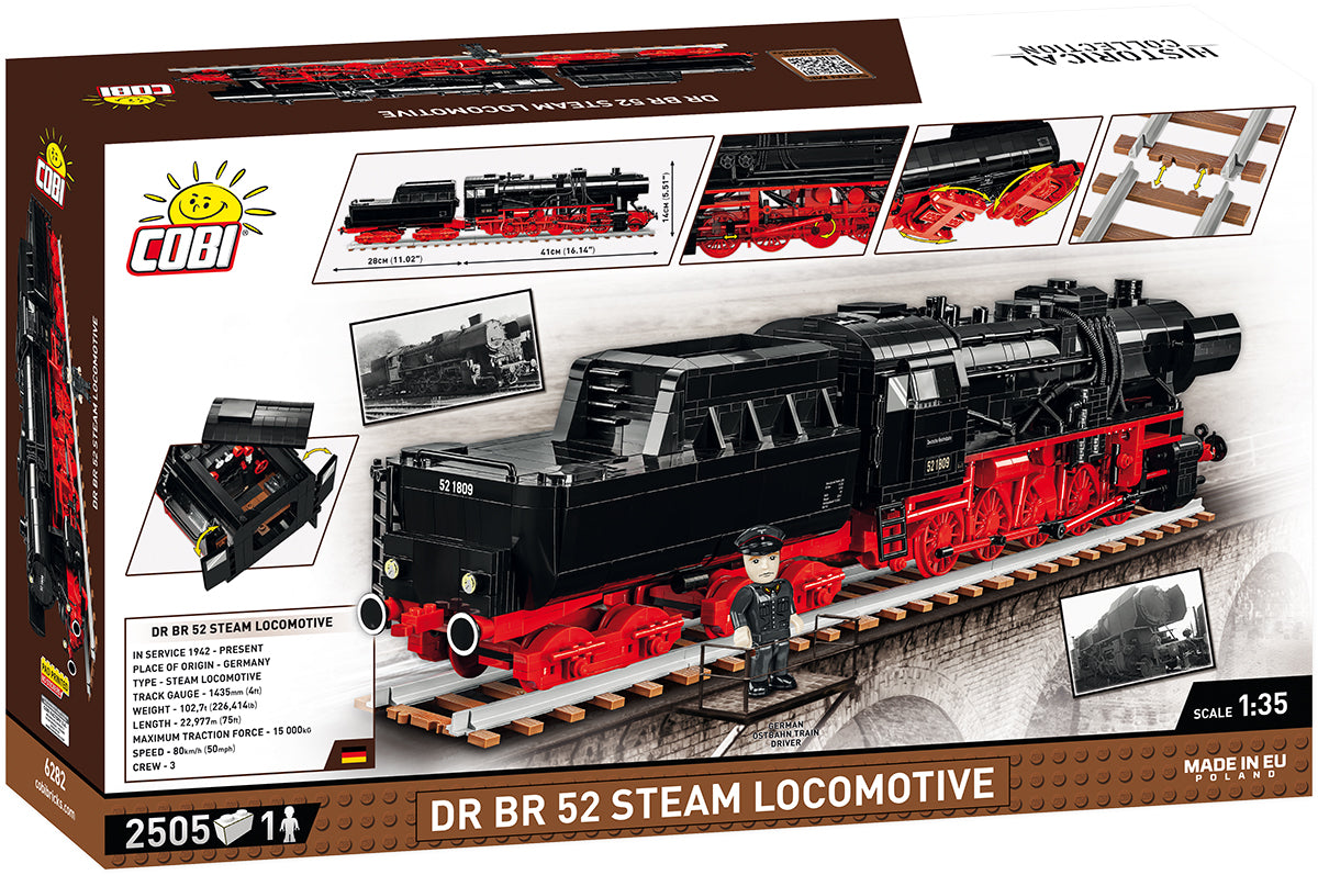 COBI Historical Collection DR BR Class 52 Steam Locomotive