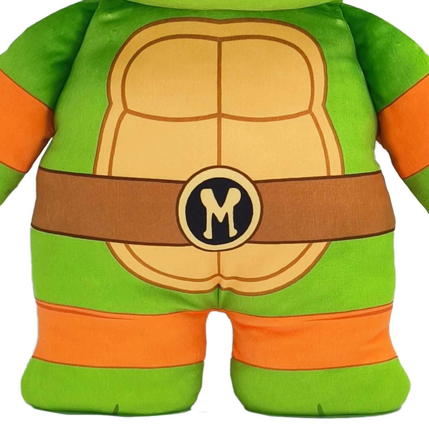 Legend Toys Teenage Mutant Ninja Turtles 20" Plush Michelangelo, Orange