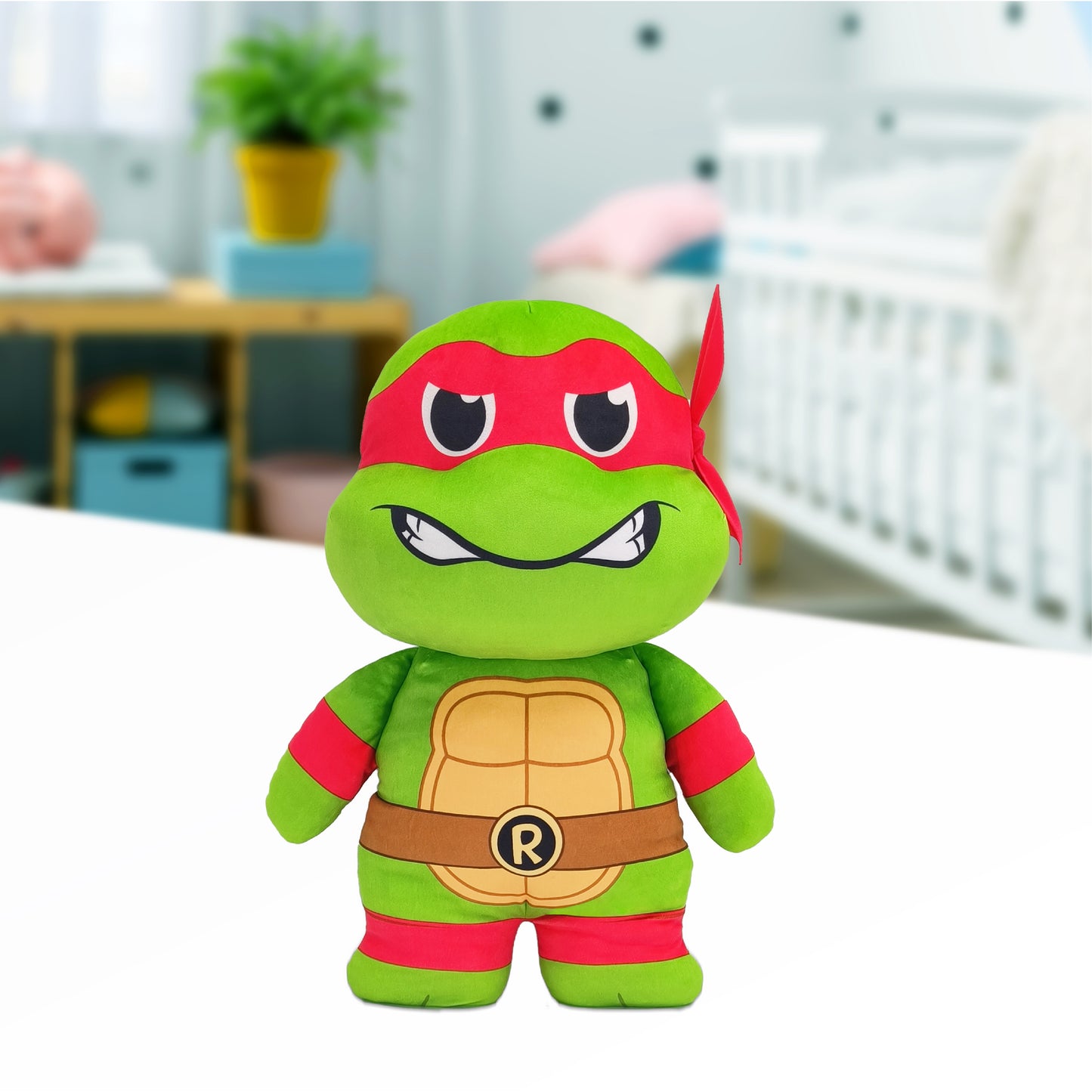 Legend Toys Teenage Mutant Ninja Turtles 20" Plush Raphael, Red