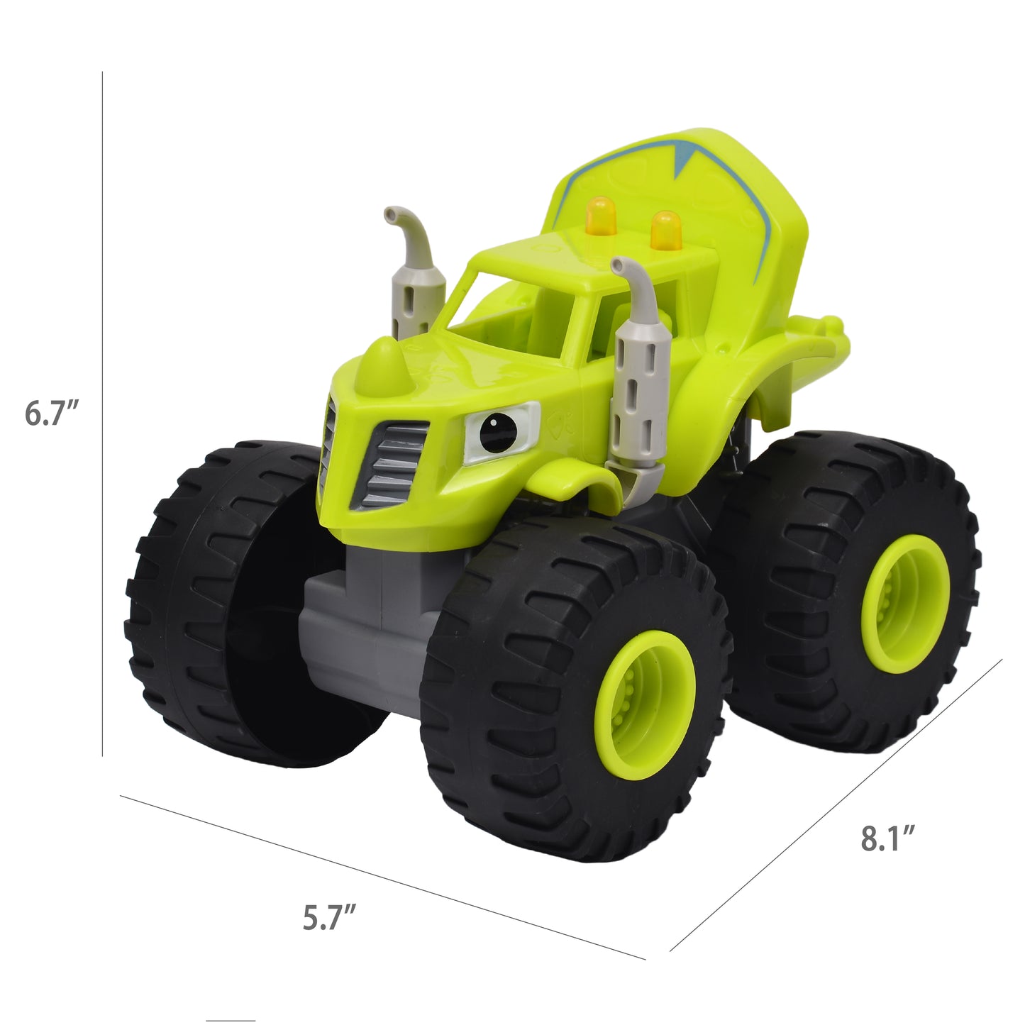 Legend Toys Blaze and the Monster Machines 1:24 Free-Wheels Lights and Sounds Vehicle 2-Pack
