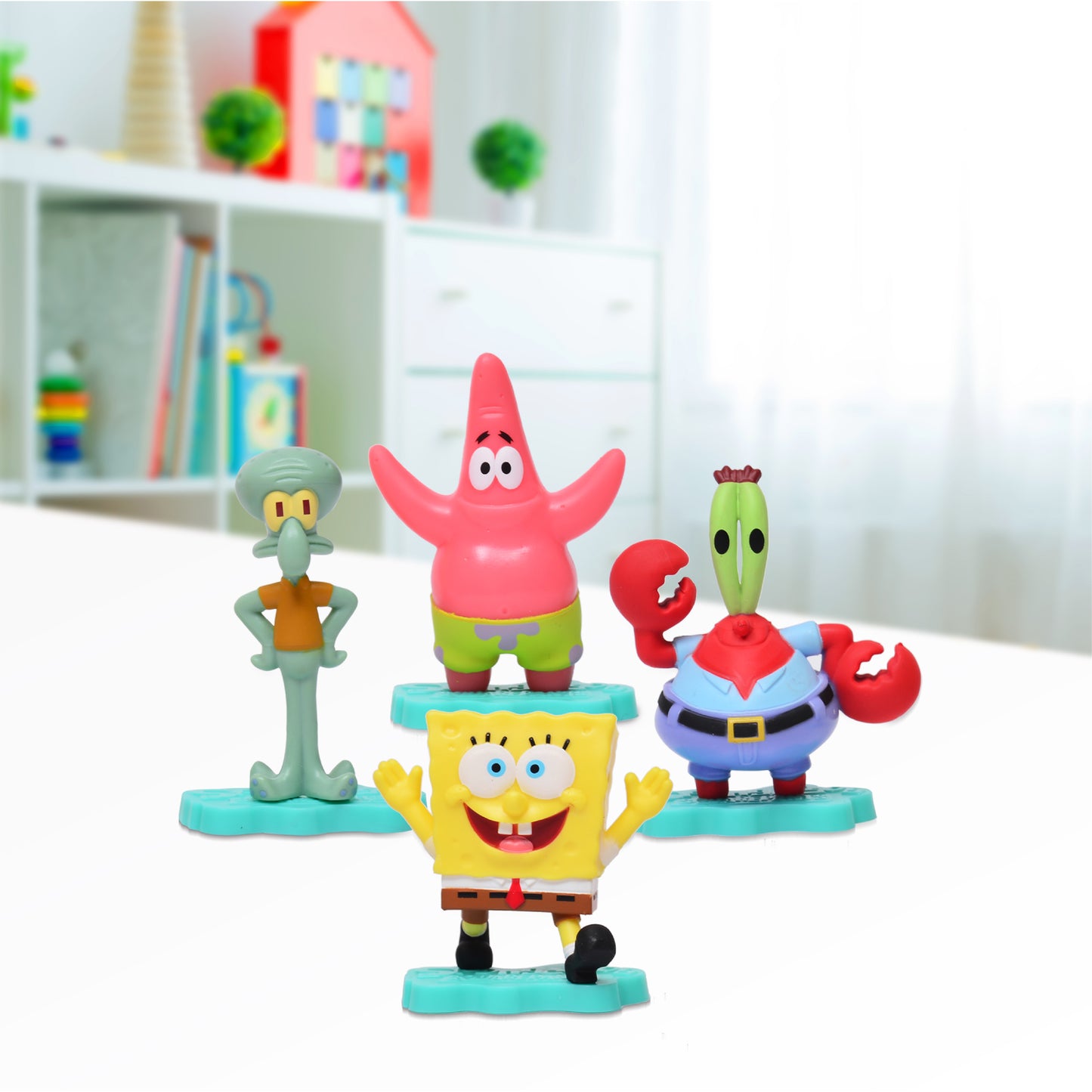 Legend Toys SpongeBob SquarePants Mini Figures 4-Pack – Collectible Nickelodeon Toy Set- Officially Licensed