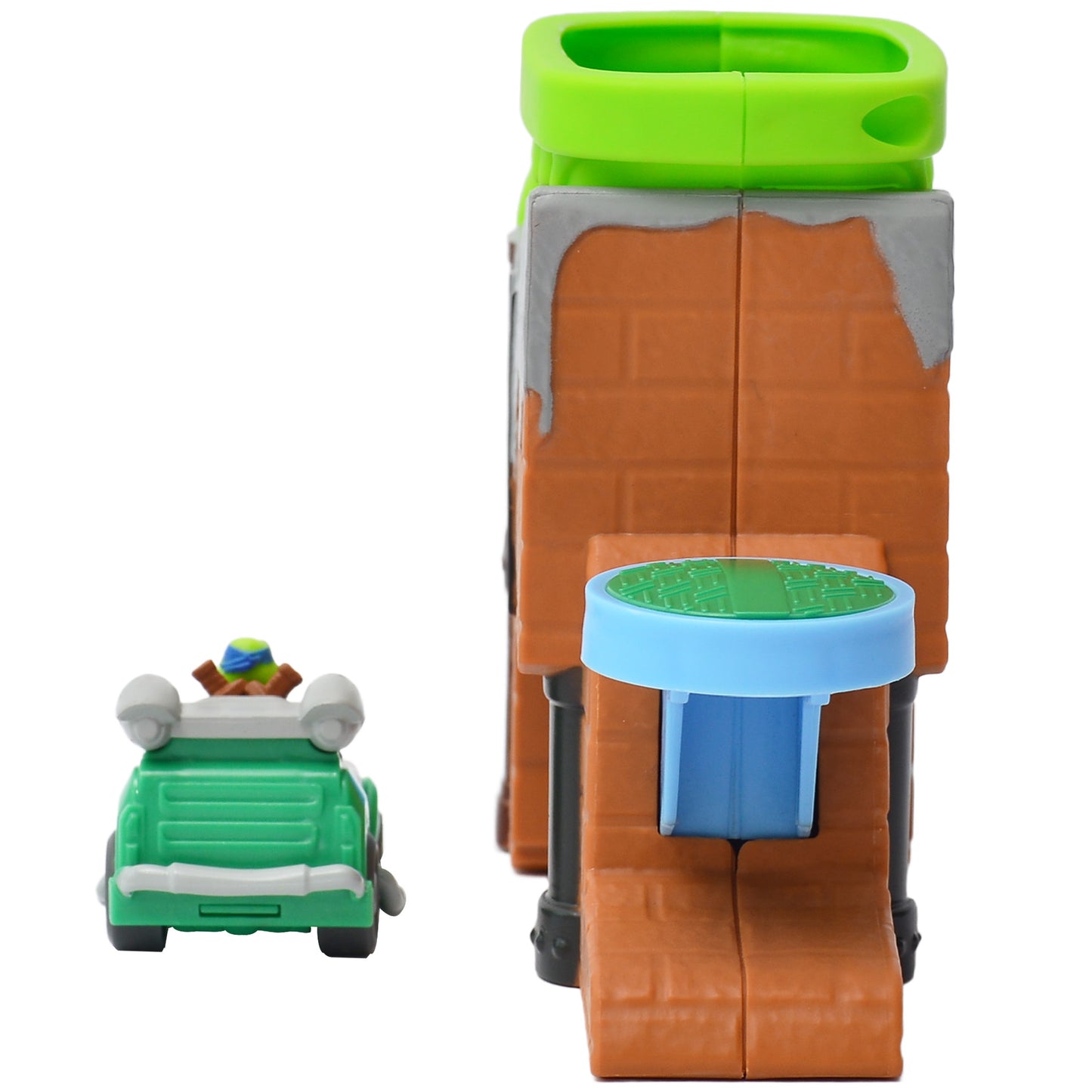 Legend Toys Teenage Mutant Ninja Turtles TMNT Mini Vehicle Playset – Ninja Turtles Race Track & Car Adventure - Officially Licensed