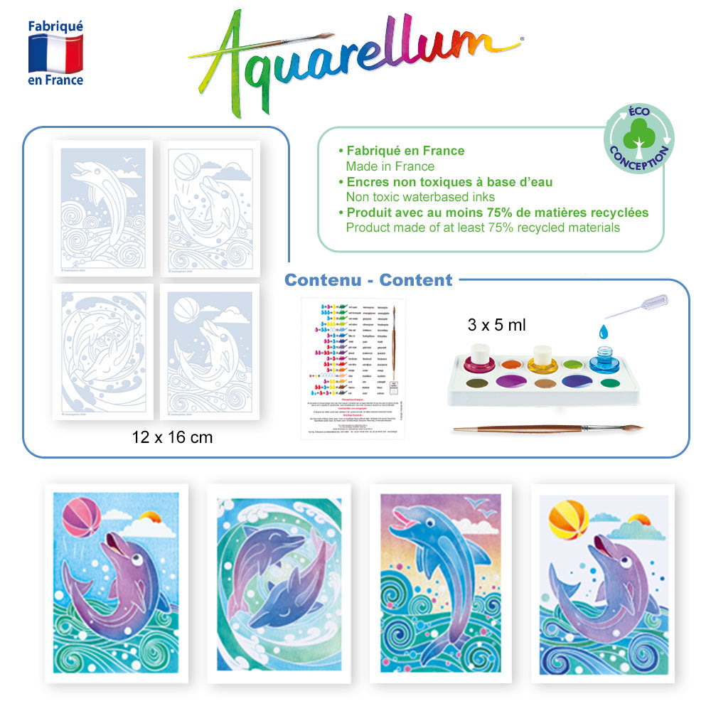 Sentosphere Aquarellum Mini Dolphins