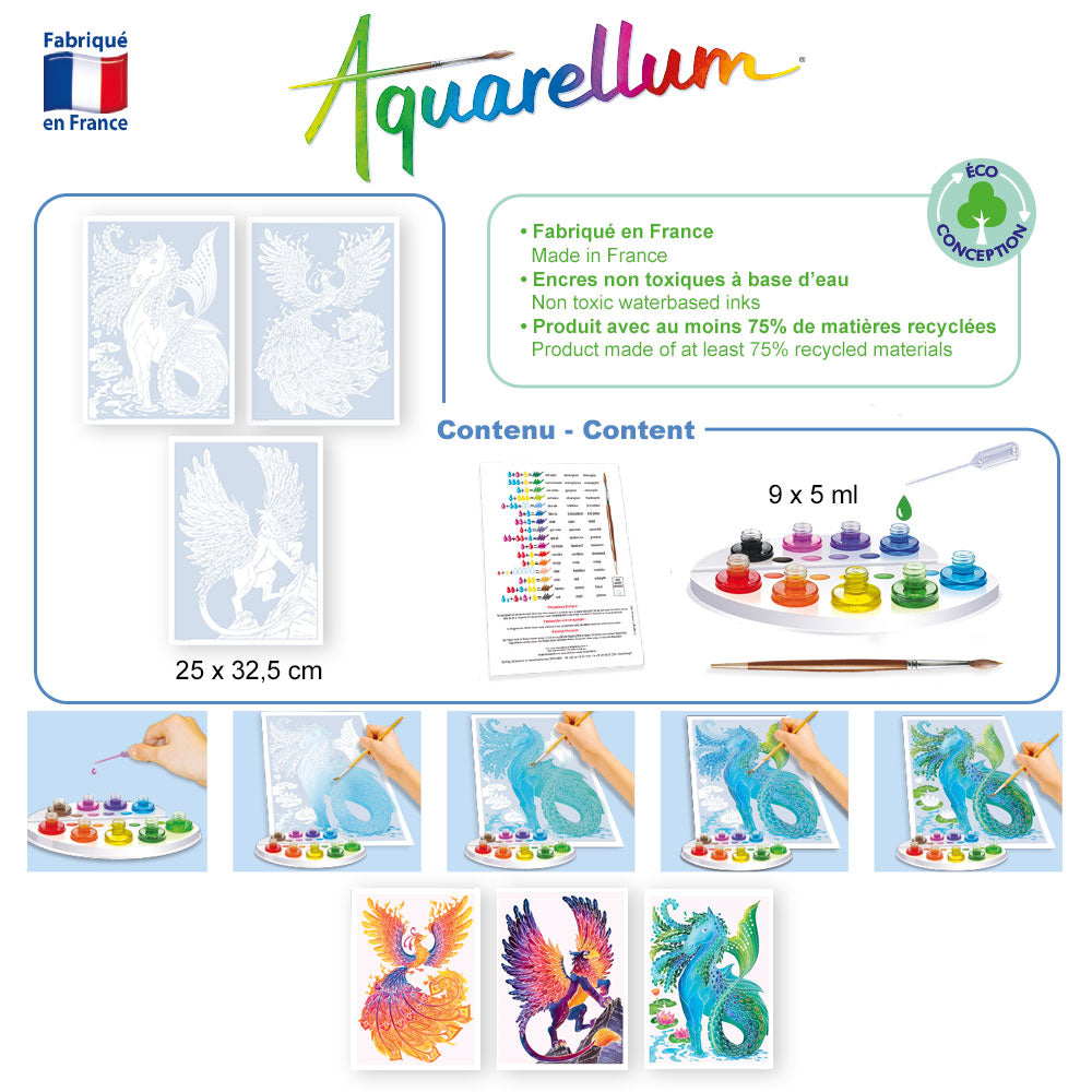 Sentosphere Aquarellum Mythical Animals
