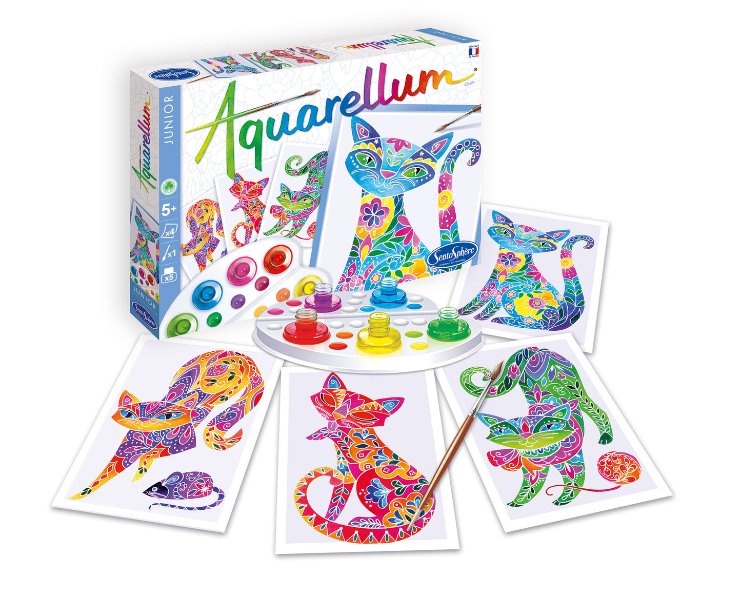 Sentosphere Aquarellum Junior - Cats