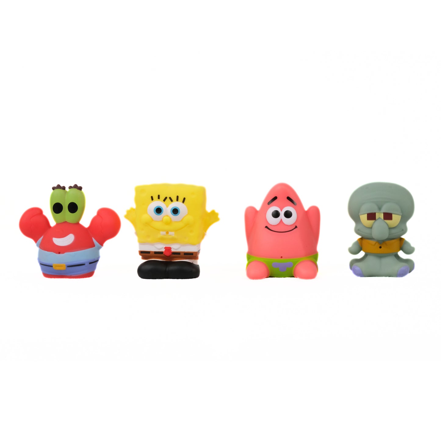 Legend Toys SpongeBob SquarePants Water Squirter Toys 4-Pack – Bath & Pool Fun Set- Officially Licensed