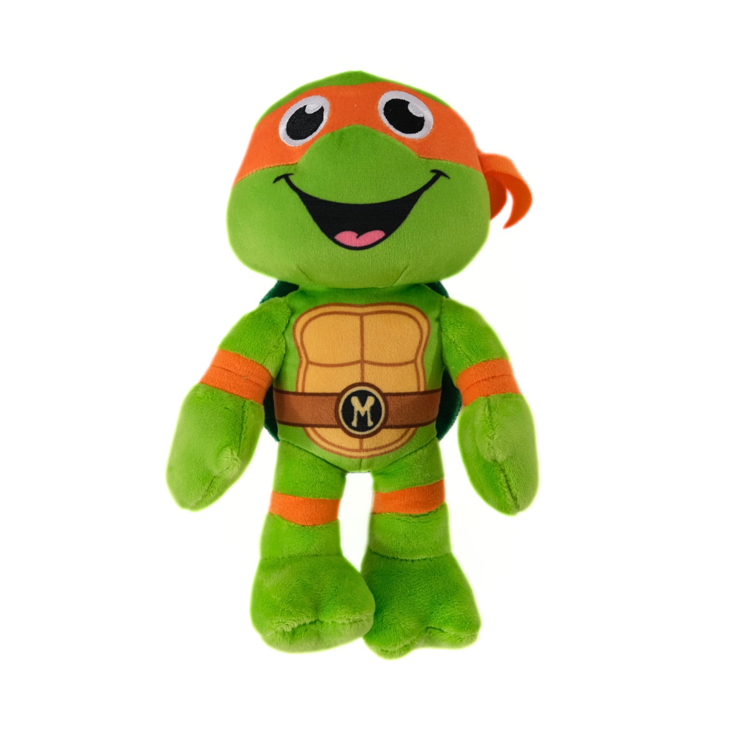 Legend Toys TMNT 8” Basic Plush Starter 4-Pack, Leonardo, Donatello, Raphael and Michelangelo - Officially Licensed
