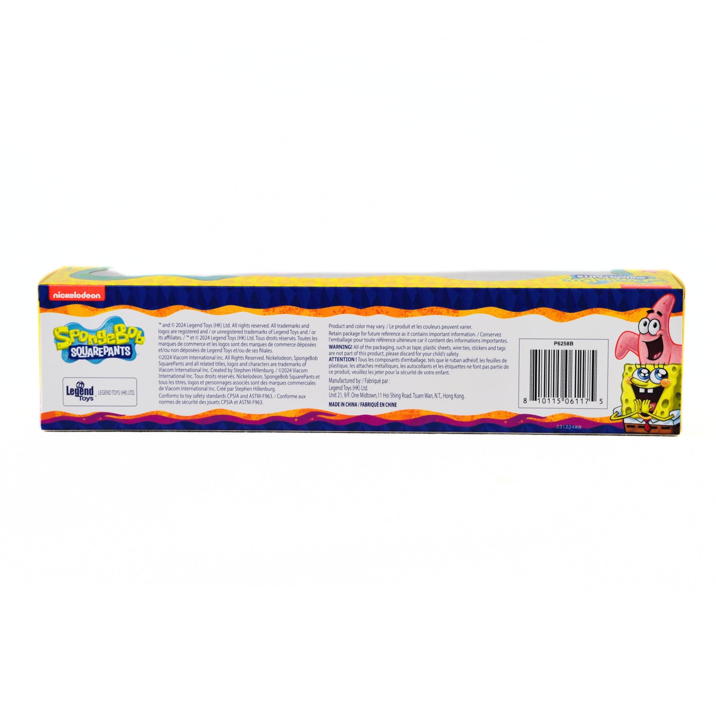 Legend Toys SpongeBob SquarePants Water Squirter Toys 4-Pack – Bath & Pool Fun Set- Officially Licensed