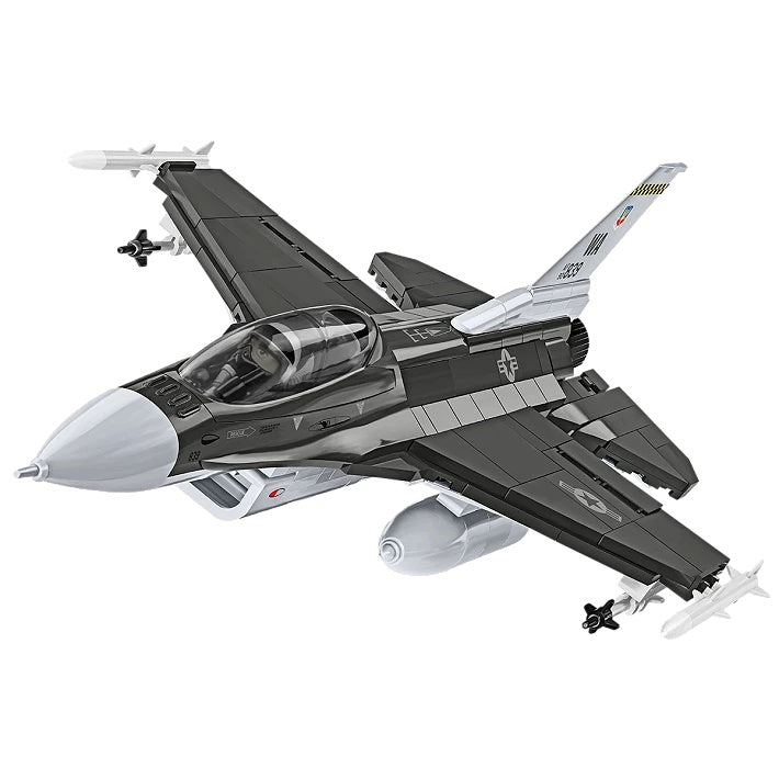 COBI Armed Forces SU-57 Felon Aircraft F-16D Fighting Falcon Plane Building Set, 436 Pieces