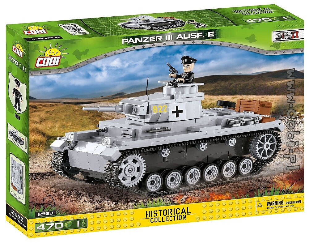 COBI Historical Collection Panzer III Ausf. E Tank