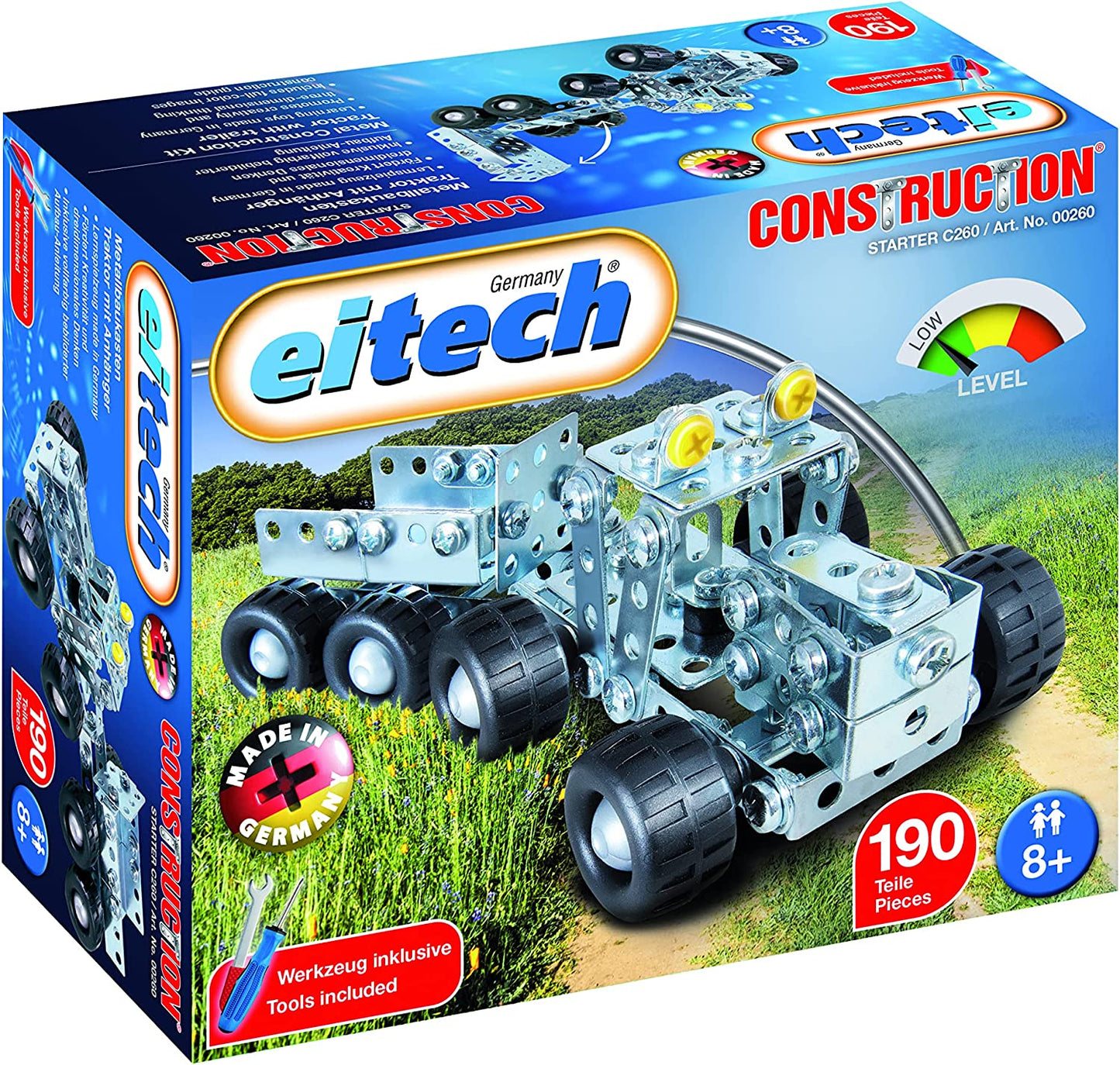 Eitech Tractor with Trailer