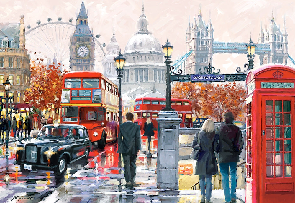 Castorland London Collage 1000 Piece Jigsaw Puzzle