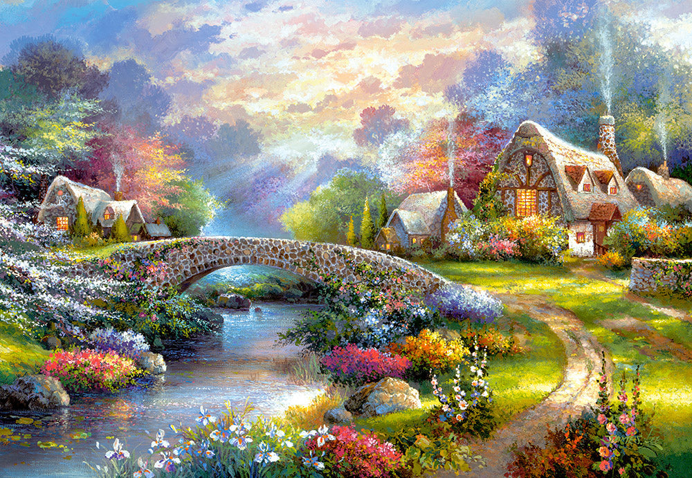 Castorland Springtime Glory 1000 Piece Jigsaw Puzzle