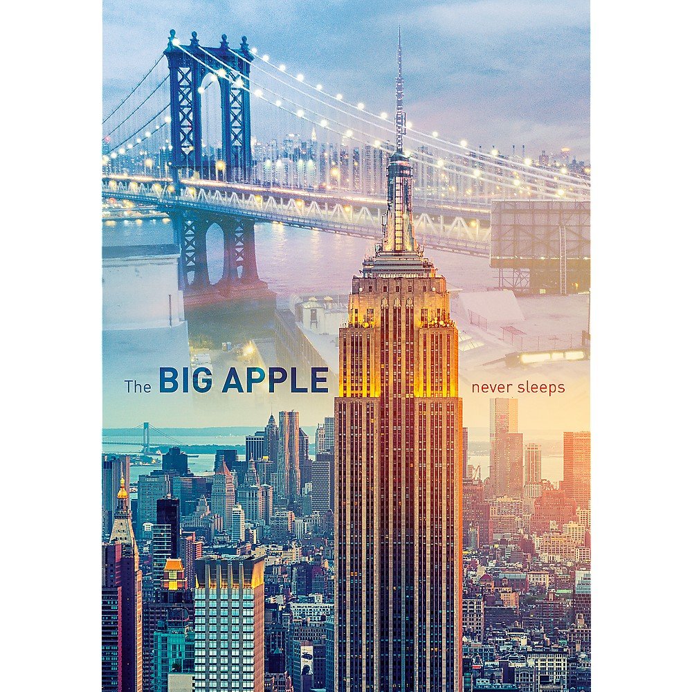 Trefl 1000 Piece Jigsaw Puzzle, New York at Dawn