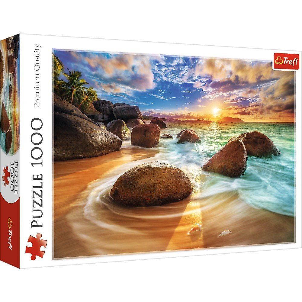 Trefl 1000 Piece Jigsaw Puzzle, Samudra Beach, India