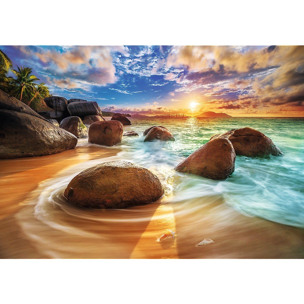 Trefl 1000 Piece Jigsaw Puzzle, Samudra Beach, India
