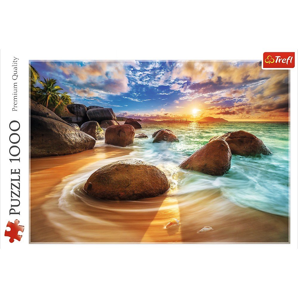 Trefl 1000 Piece Jigsaw Puzzle, Samudra Beach, India