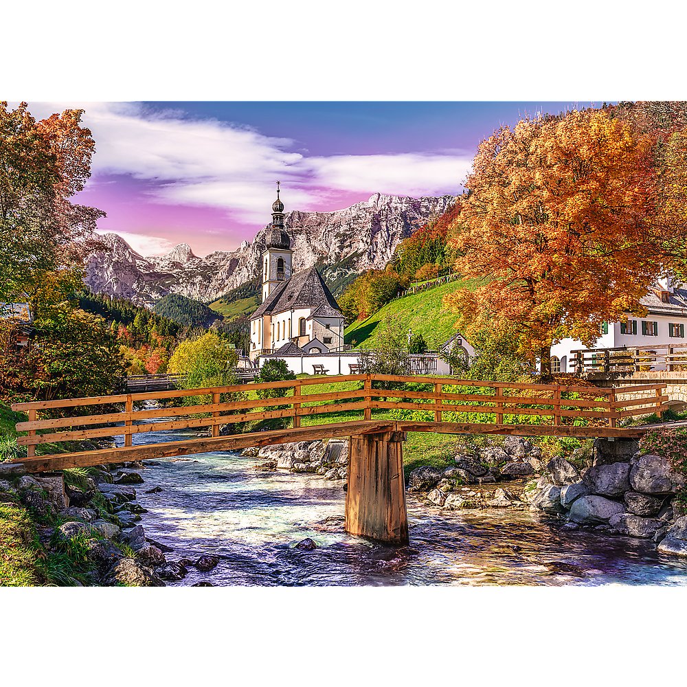 Trefl 1000 Piece Jigsaw Puzzle Autumn Bavaria, Alps
