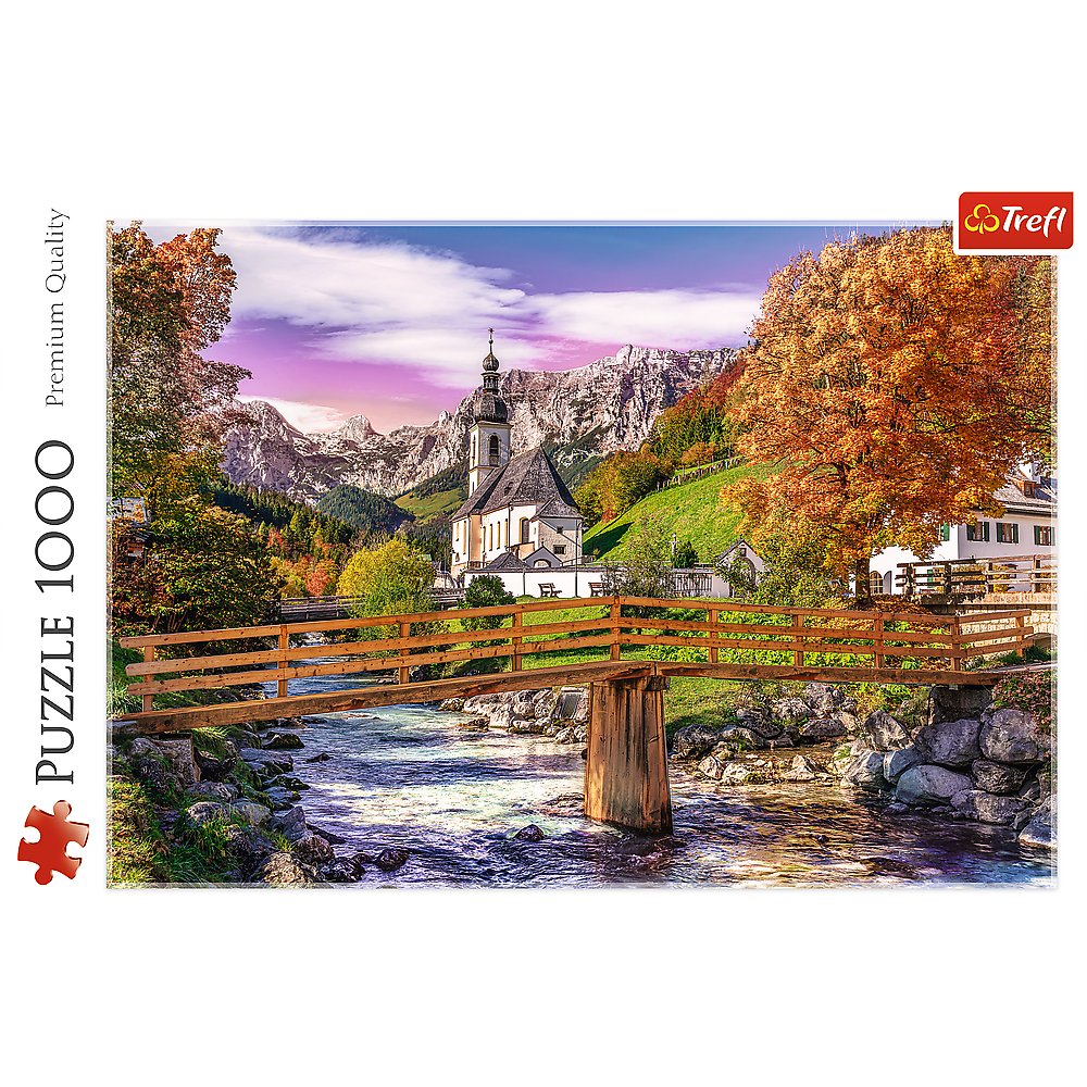 Trefl 1000 Piece Jigsaw Puzzle Autumn Bavaria, Alps