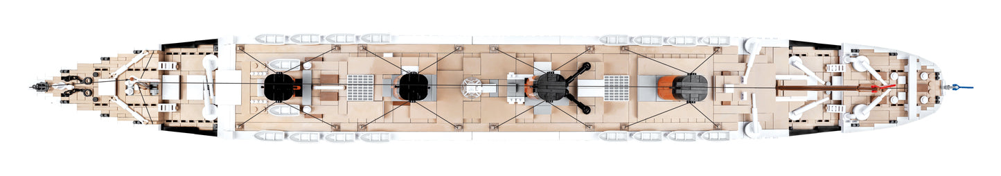 COBI Historical Collection R.M.S. Titanic, Limited Edition, Scale 1:300 (2840 pieces)