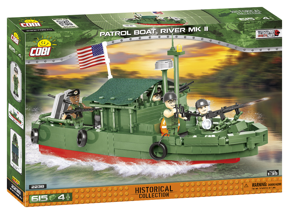 COBI Historical Collection Patrol Boat, River MK II