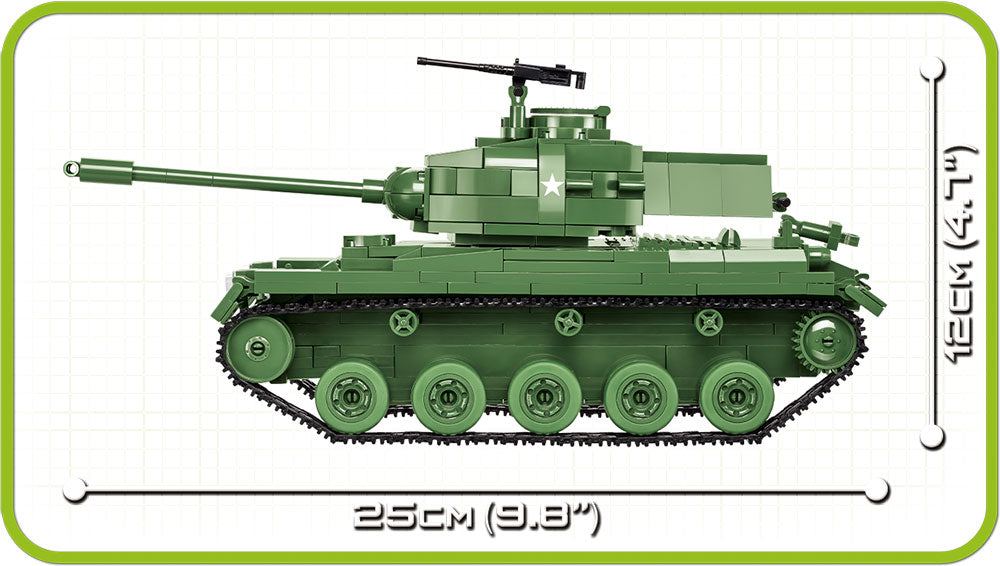 COBI Historical Collection: Vietnam War M41A3 Walker Bulldog Tank