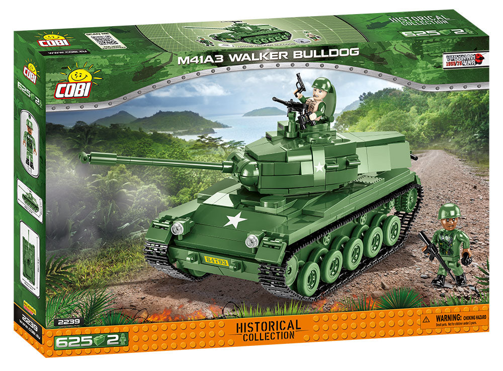 COBI Historical Collection: Vietnam War M41A3 Walker Bulldog Tank