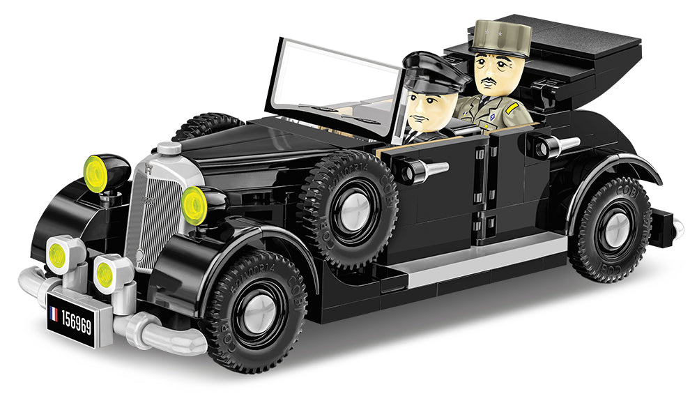COBI Historical Collection World War II De Gaulle's Horch830BL Vehicle