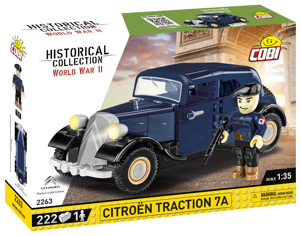 COBI Historical Collection: World War II 1934 Citroen Traction 7A Vehicle