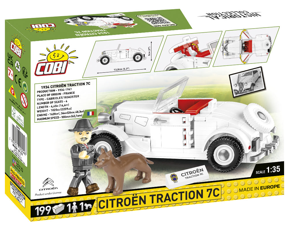 COBI Historical Collection Citroen Traction 7C Vehicle