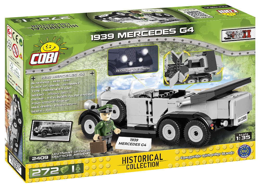COBI Historical Collection 1939 Mercedes G4 Vehicle
