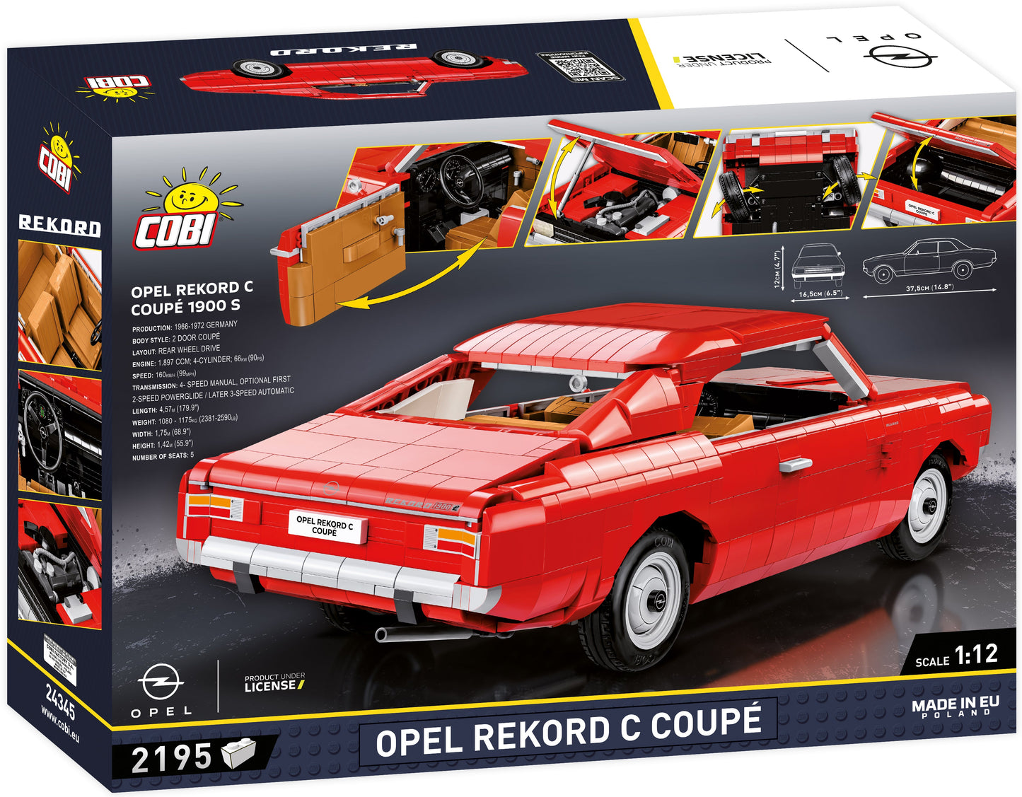 COBI Opel Rekord C Coupé Vehicle